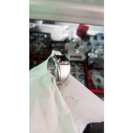 emban ikat ring monel super doff handmade