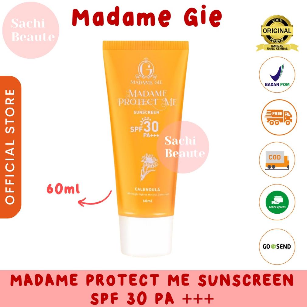 [KODE ZQ7NW] Madame Gie Madame Protect Me Sunscreen SPF 30 PA +++ With Calendula - Skincare Sunblock