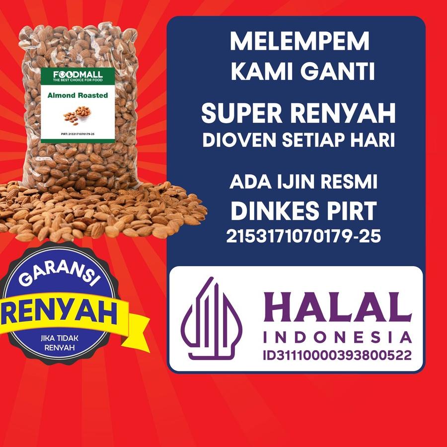 

Diskon✔️⭐Almond Roasted SUPER 1 Kg
