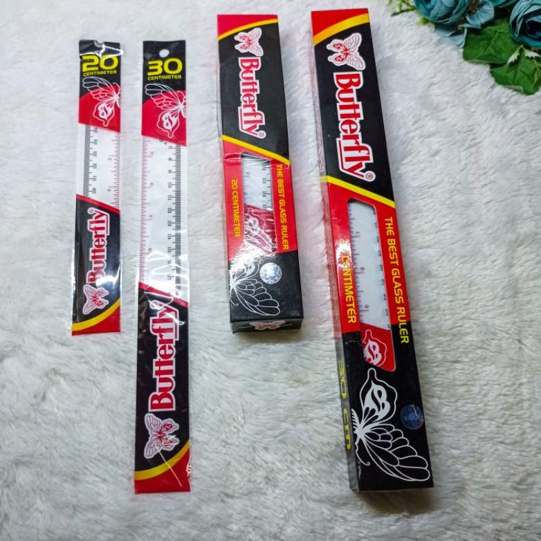 

[COD] SQ95SQ95 Penggaris plastik butterfly isi 12 pcs Bayar Di Tempat