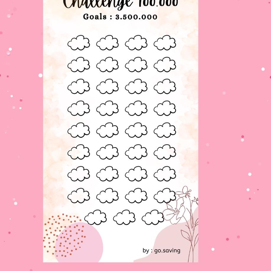 

COD | KF7 | Binder Saving Challenge 100.000 / Tantangan Menabung Binder A6