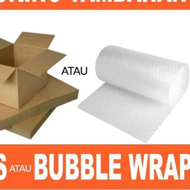 

6.6 Sale | KF7 | EXTRA PAKING TAMBAHAN BUBBLE dan DUS