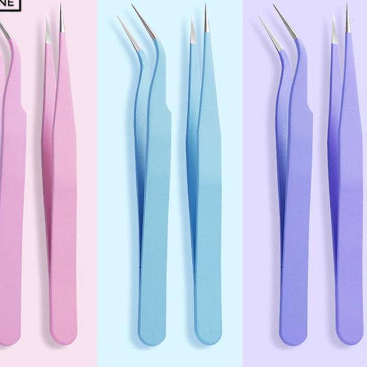 

Sale | KP8 | COD❤️Pinset Lengkung Gundam Stiker Scrapbook Tools Warna Pastel Lucu Tweezer Sticker Pinset-A.one