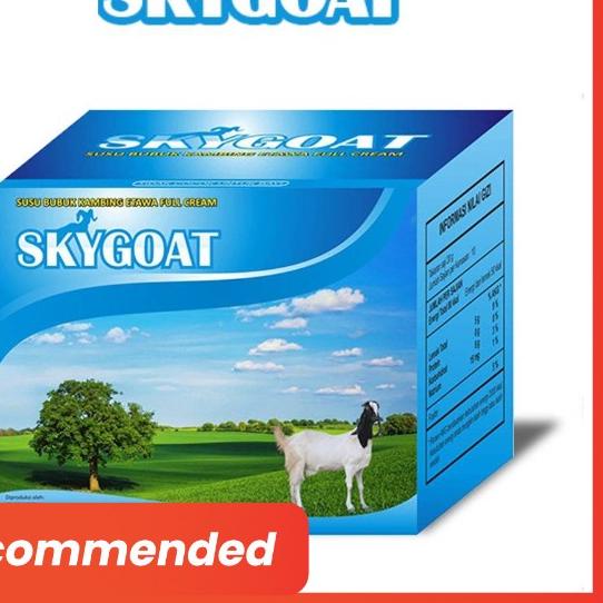 

Promo | HJ6 | GARANSI ORIGINAL Susu Kambing Etawa Skygoat Sachet Sky Goat Original 200 gram