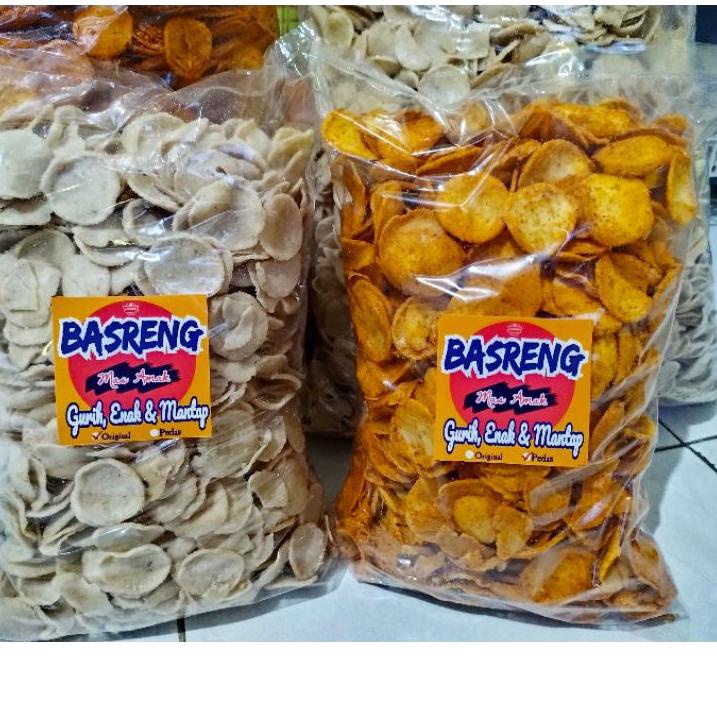 

Terbaru | HJ6 | Basreng "Mas amak" kiloan rasa pedas asin