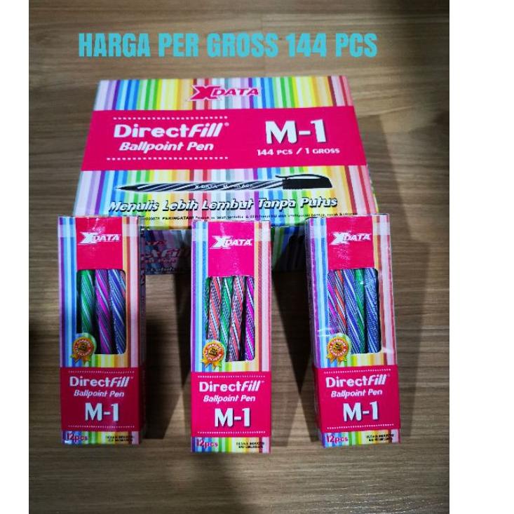 

Murah Meriah PEN / PULPEN / BOLPOIN LILIN / ULIR / SPIRAL XDATA M1 M2 SEMIGEL PER GROSS 362: