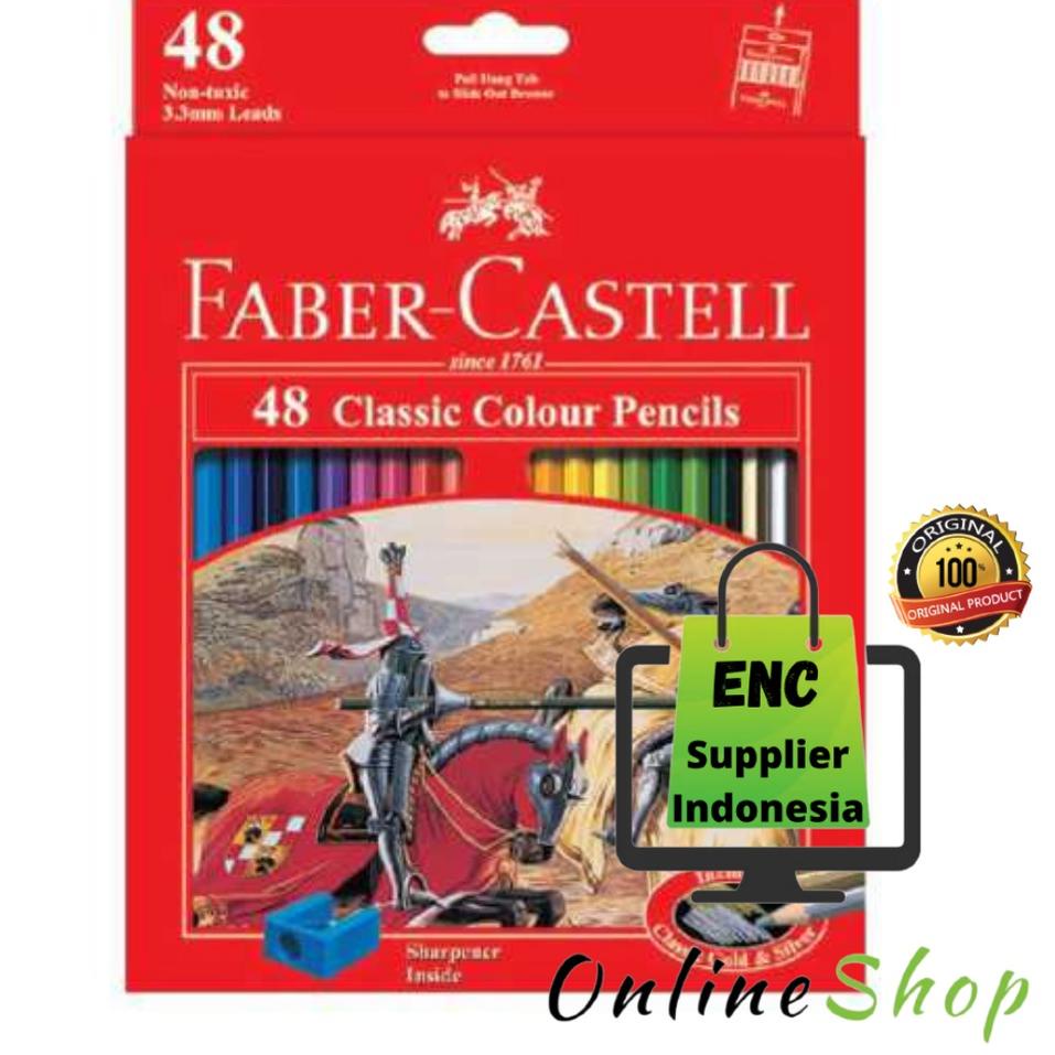 

Order lagi8.8 fabercastell 48w pensil 48 warna classic faber castell panjang 48L color per set - enc.sup 189~