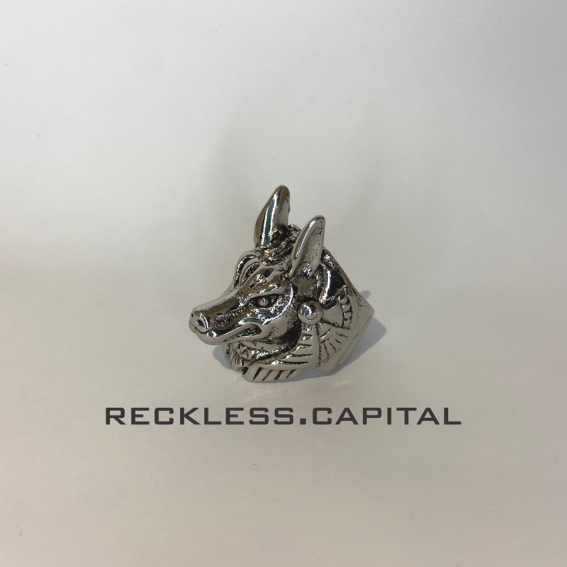 [Bayar di Tempat] Cincin pria/Cincin ring skull/Cincin Couple/ Ring skull/Cincin Titanium/ Cincin Ti