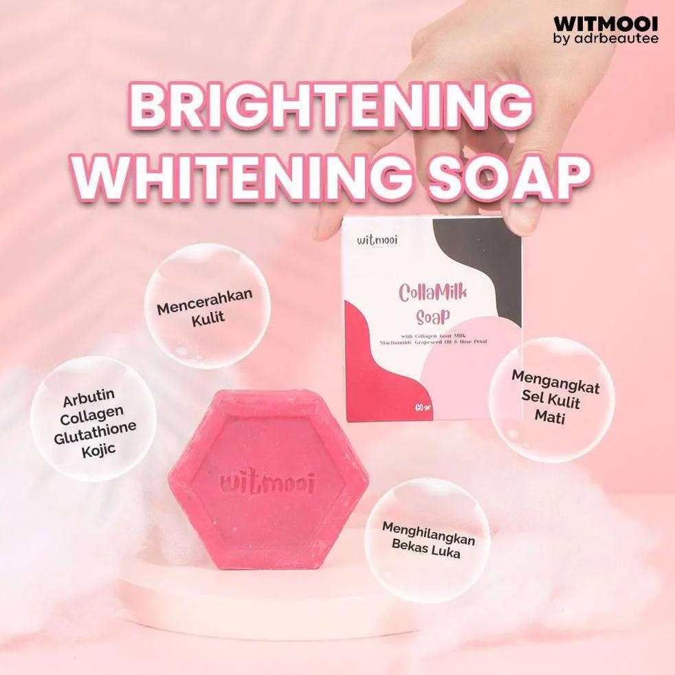 Terjangkau COLLA MILK SOAP by WITMOOI || SABUN PEMUTIH BADAN || WHITENING BODY SOAP ~