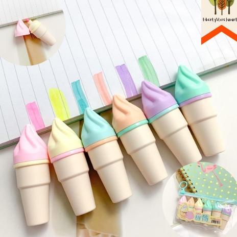 

Impor Terbaru Stabilo Ice Cream Corn 1 Set Isi 6 Pcs Warna Pastel Murah Bagus Imut Pastel Highlighter Fancy Best Gift Present For Birthday Event Souvenir Alat Tulis Kantor Sekolah Ready Grosir Kado Ulang Tahun READY COD RNS