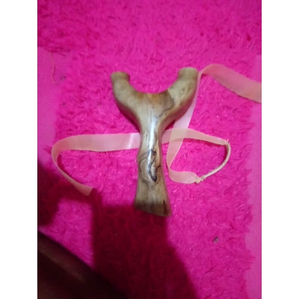 ketapel cabang kayu natural slingshot