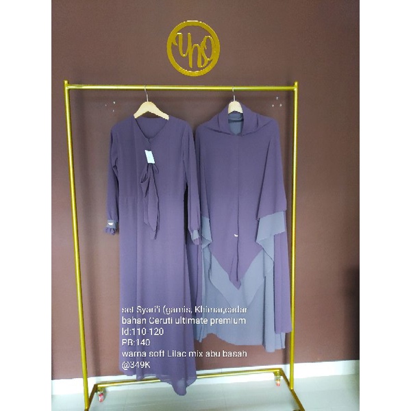 set syar'i (gamis, Khimar,cadar)