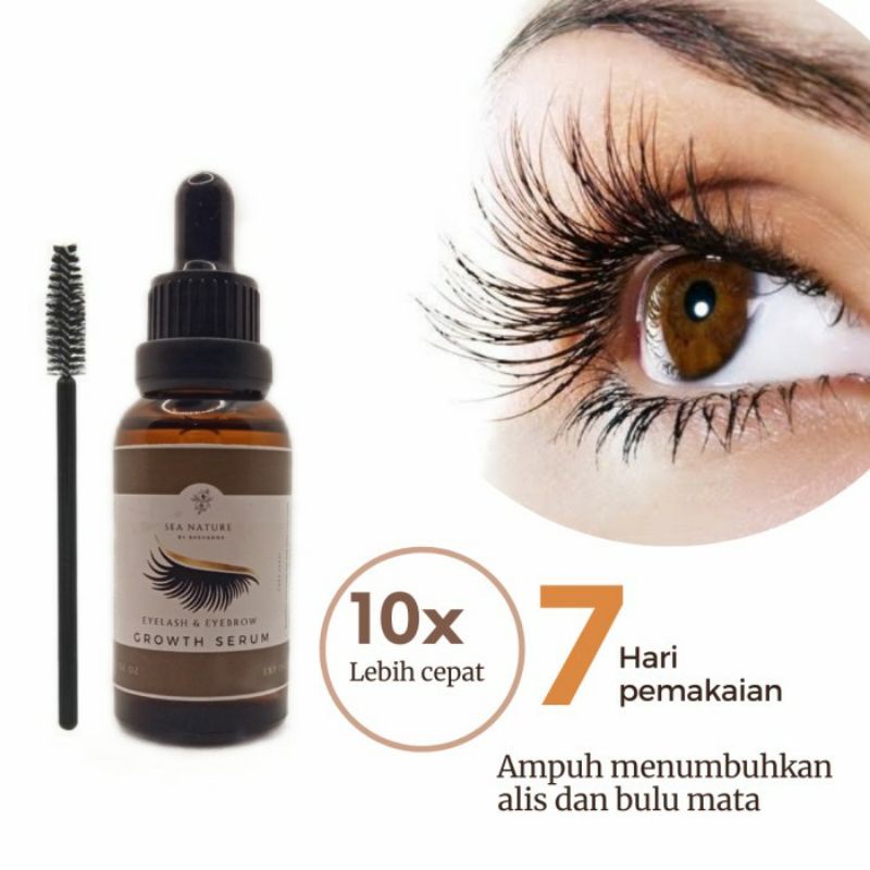Eyelash & Eyebrow Growth Serum-Serum Penumbuh Bulu Mata-Melebatkan Alis dan bulu mata-Aman-BPOM-Hala