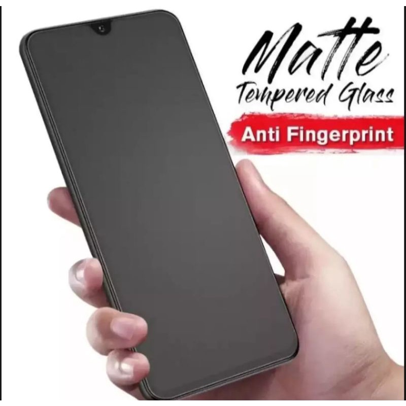 Tempered Glass AG Matte 9H Samsung A6 A7 2018 A8 Plus J4 Plus J6 Plus J2 Prime J7 Prime A02 A02S A03