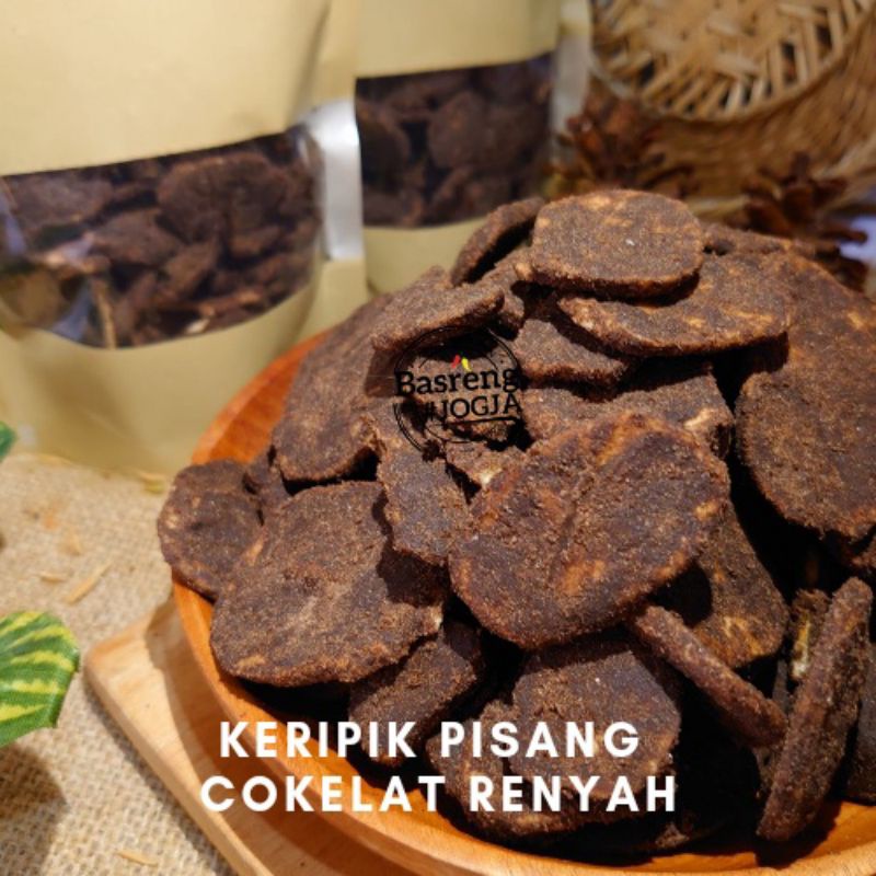 

KERIPIK PISANG COKELAT PREMIUM MANIS RENYAH GURIH MURAH 250 GR