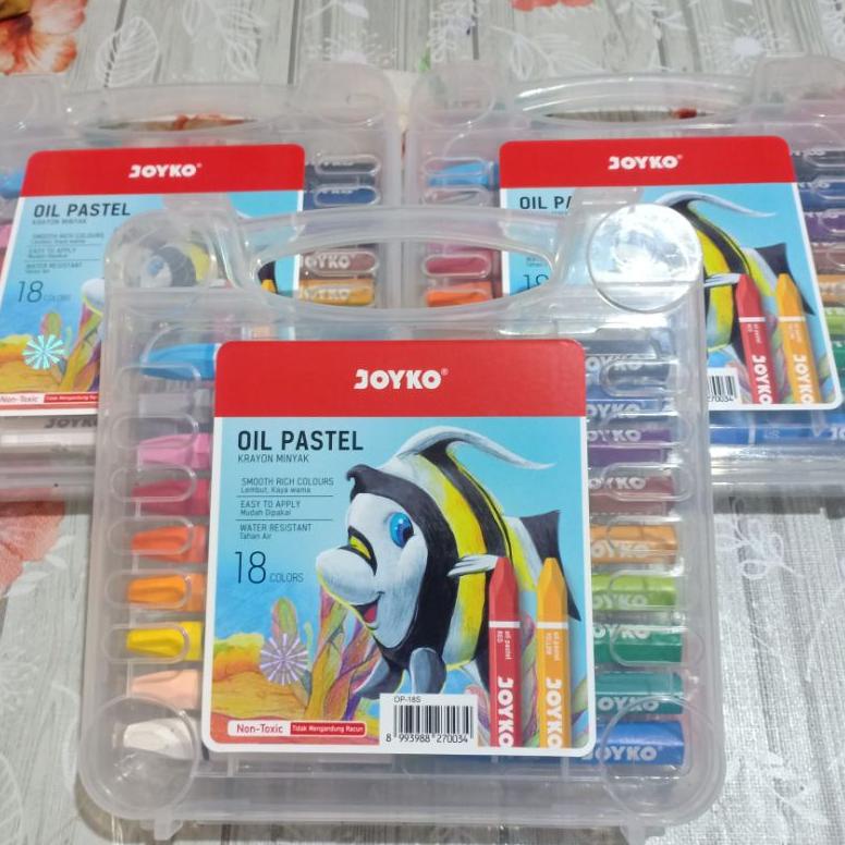 

[FLASH SALE !!!] Crayon 18 Warna JOYKO / Krayon 18 Colours [KODE 93]