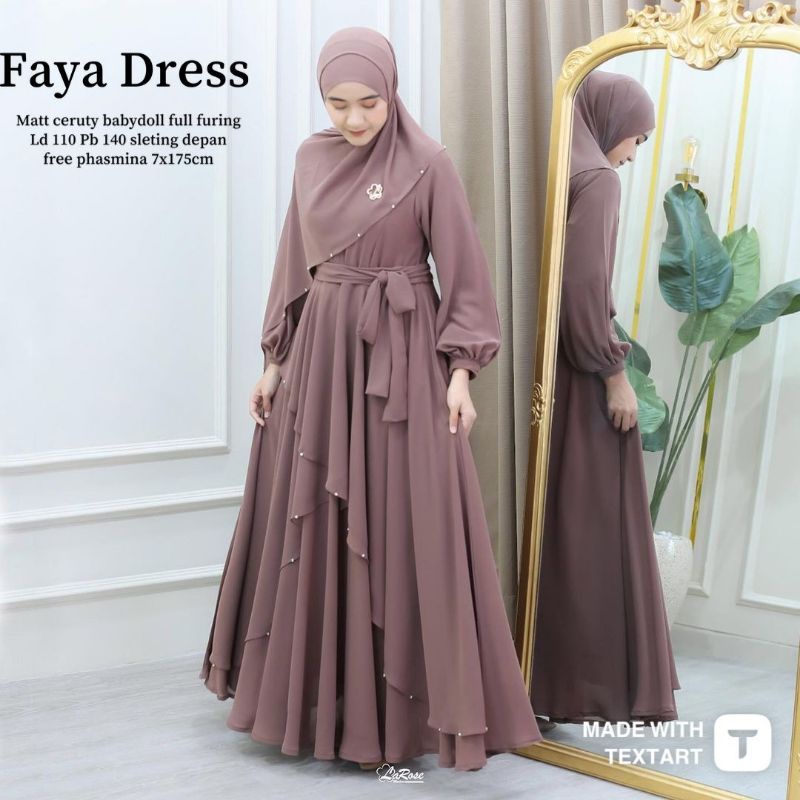FAYA DRESS PLUS HIJAB