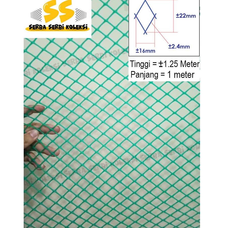 ✓ Kawat Jaring Plastik HDPE bentuk diamond