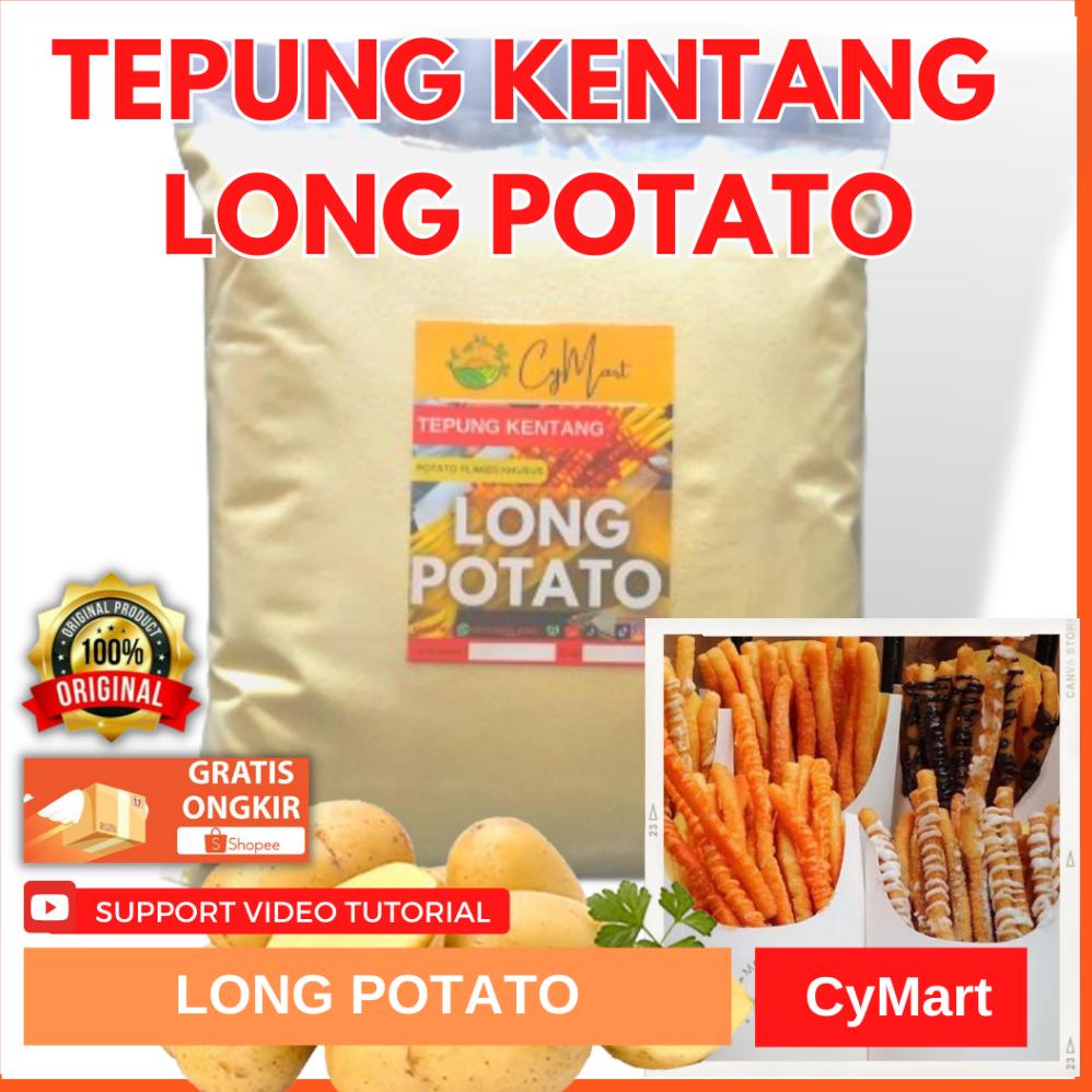 

Free Ongkir/ Tepung Kentang Potato Flakes Khusus untuk LONG POTATO @1000 gr / Kentang Bubuk Cymart