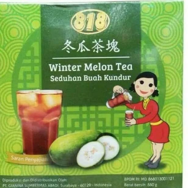 

⚡GROSIR⚡ Winter Melon Tea 818 isi 4 kotak - minuman dari buah kundur untuk panas dalam