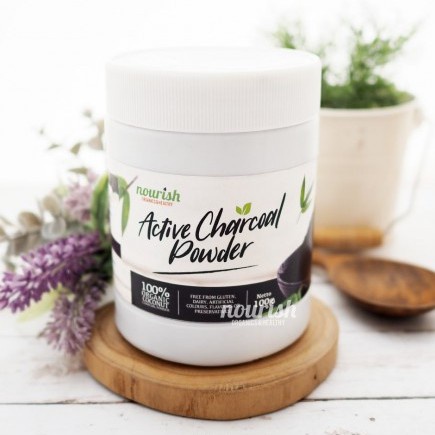 

Nourish Indonesia, Activated Charcoal Powder 100gr-JktBar