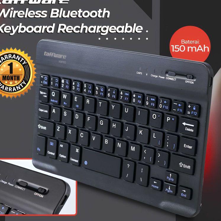 Arrival Keyboard Wireless Bluetooth Mini Portable Untuk Tablet / Pc / Laptop / Handphone Bisa Dichar