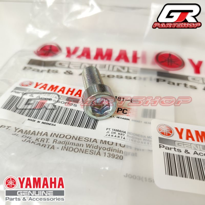 baut L suling bottom shok semua motor yamaha mio sporty smile soul fino f1zr ori ygp original yamaha