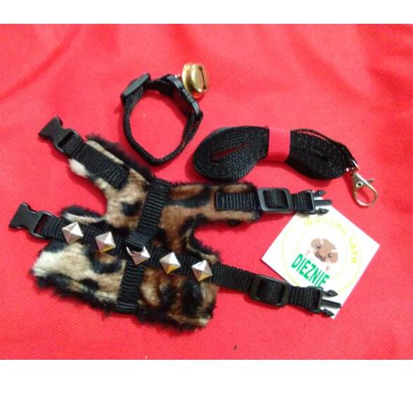 Stok HARNES ROMPI MUSANG KUCING, ANJING KECIL DLL Grosir Merakyat