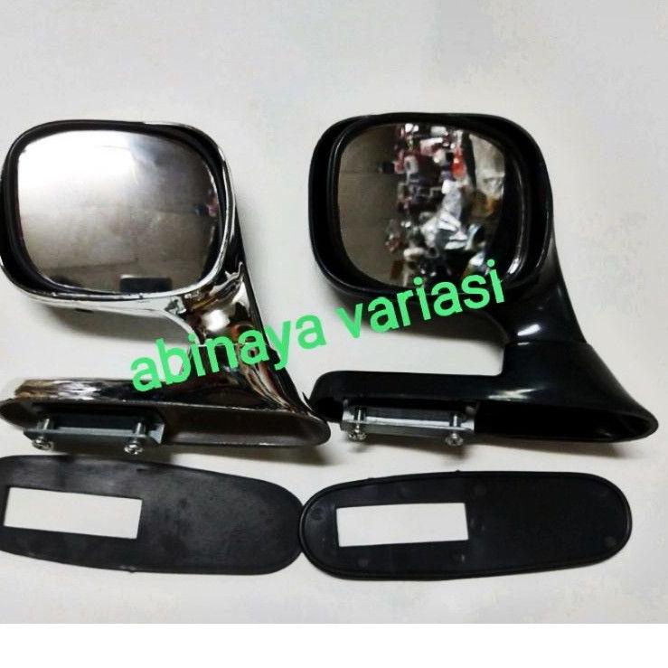 Style Spion Kap Mesin Mobil TERRANO NISSAN Hitam Chrome Produk Trending