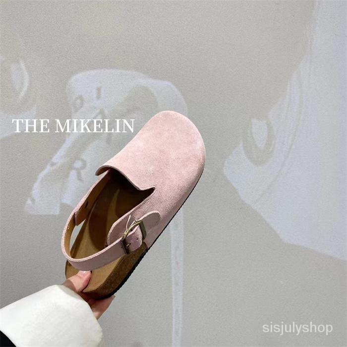 [✅BISA COD] #Sisjuly# Sandal wanita / sepatu wanita kulit antik jempol kaki tebal bawah tebal / sand