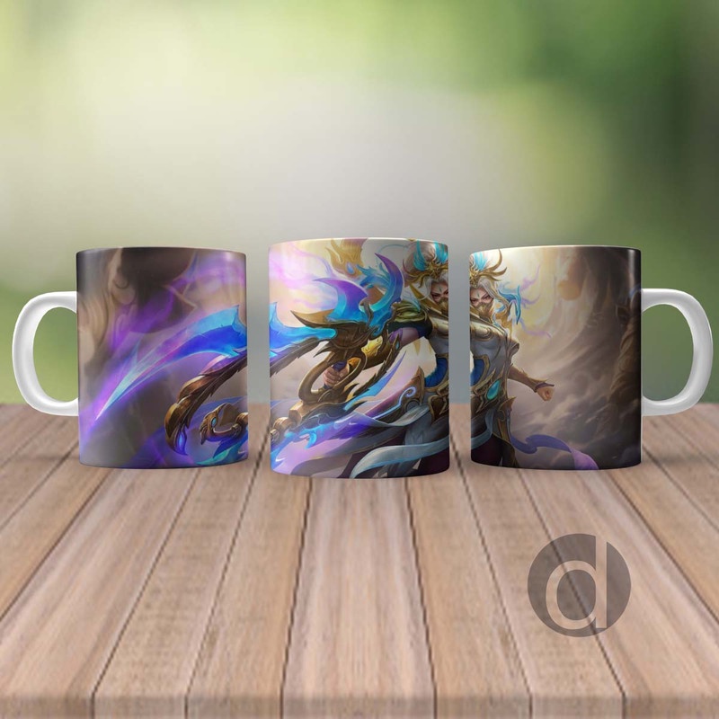 Mug Cangkir Mobile Legends  Hanabi Skin Collector Riverland Phoenix M20