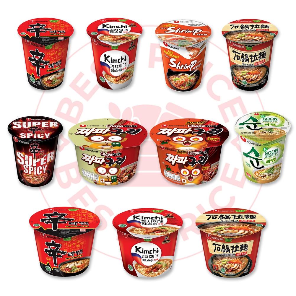 

✨11.11✨ NONGSHIM - SEMUA VARIAN MIE KOREA CUP/BOWL (SHIN RAMYUN/ CHAPAGURI/ VEGE/ SHRIMP/ CLAYPOT/ KIMCHI)