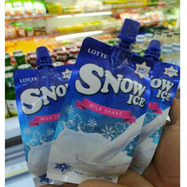 

PALING AMPUH✌️>>> Lotte Snow Ice Milk - Es Rasa Susu Vanila 160ml - Product of Korea