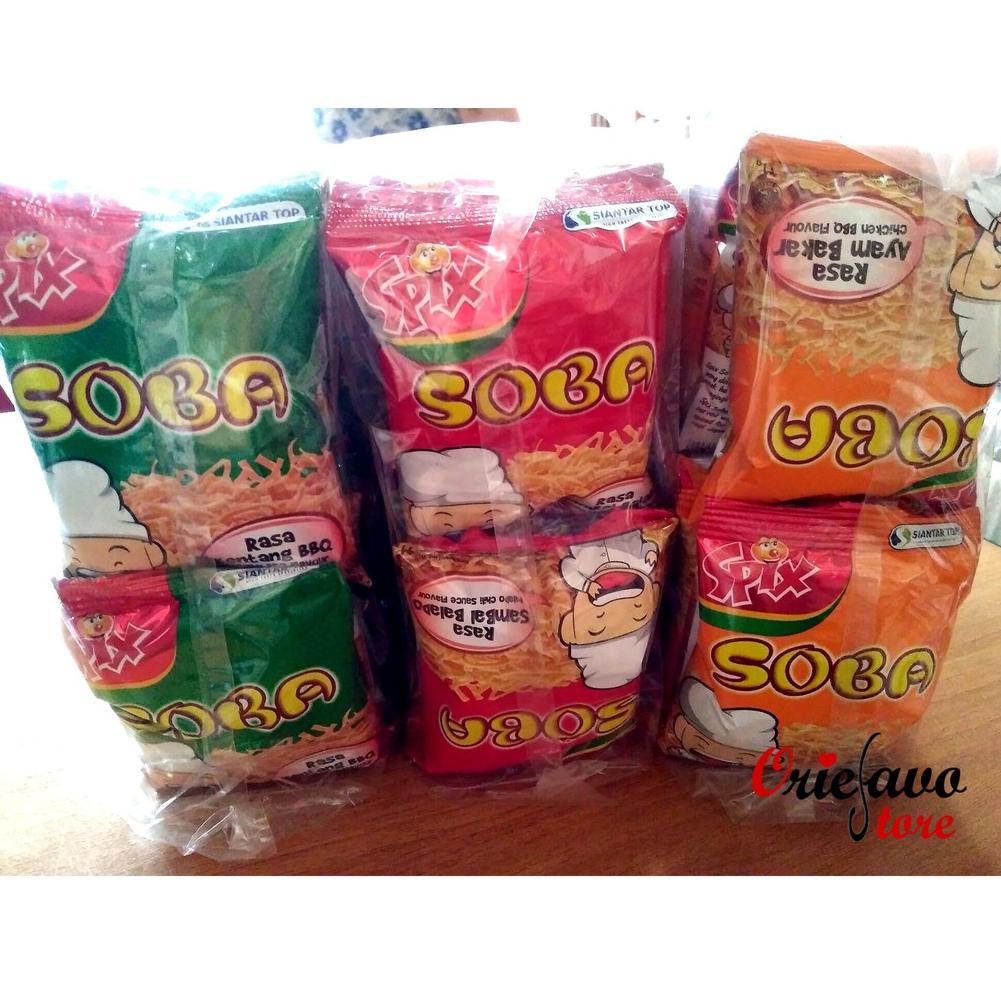 

Dijamin Ori>/ Spix Soba Mie (1 Pak Isi 20 Pcs)