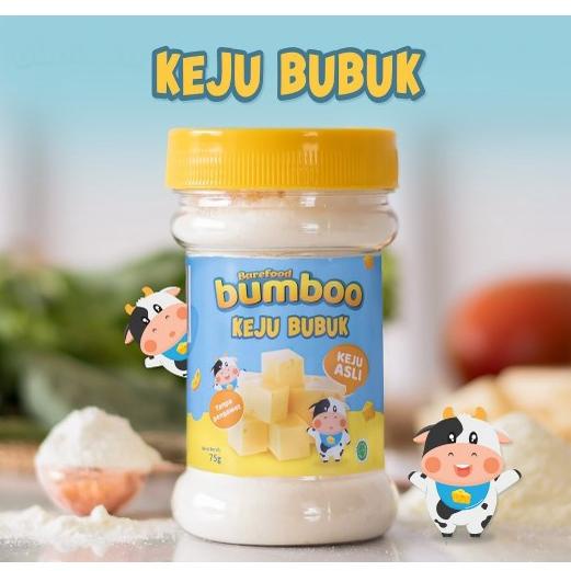 

♠ BUMBOO Keju Bubuk Asli - Keju MPASI Anak - Sumber Lemak & Protein - Keju Cheddar Australia - Tanpa Pengawet - No MSG - Bahan alami