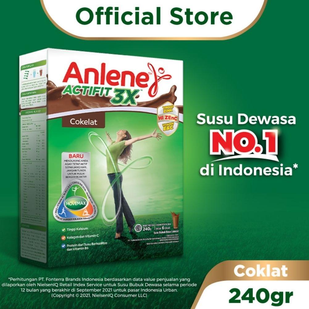 

Jangan Sampai Kehabisan!!!❄️ Anlene Actifit 3X Susu Bubuk Dewasa Cokelat 240g - Nutrisi Tinggi Kalsium Untuk Tulang, Sendi, dan Otot