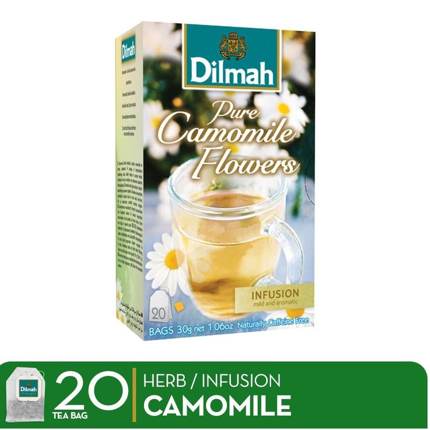 

STAR DILMAH Pure Camomile Flowers 20 bags / Teh Dilmah Chamomile Flower