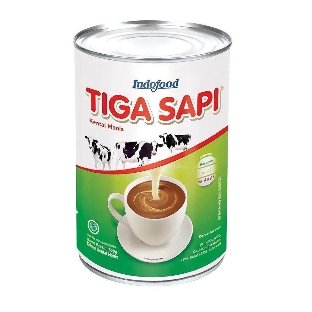 

Terlaku.../ Susu Kental Manis Tiga Sapi 490gr / Krimer Kental Manis Tiga Sapi 490gr