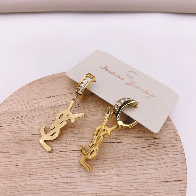 Anting Titanium Asli Premium Quality Mata kilau Stainless Steel Premium Quality Mata kilau Anti Karat anti alergi anting premium as015