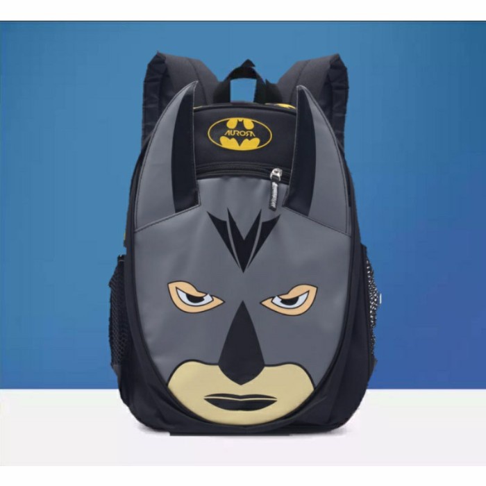 Tas Anak Sekolah Sekolah Karakter Betmen Lucu R1B3 untuk lebaran Terlaris Bahan Tebal Kuat estetik G