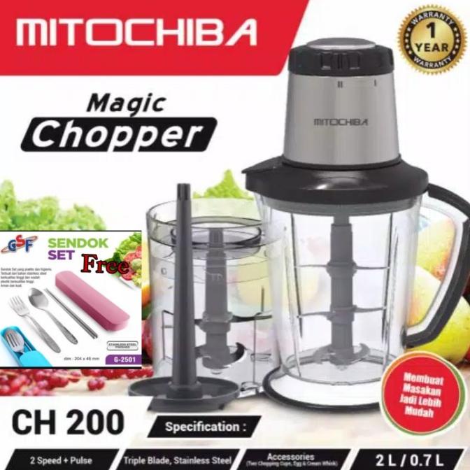 CHOPPER MITOCHIBA CH200 FOOD CHOPPER CH-200