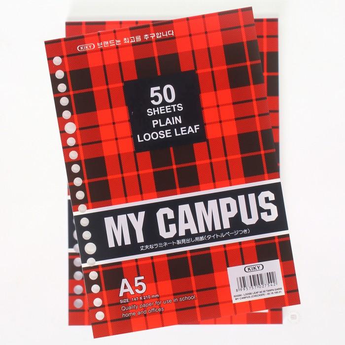 

Big Sale Kiky - Loose Leaf A5 Campus Plain - Pack Limited