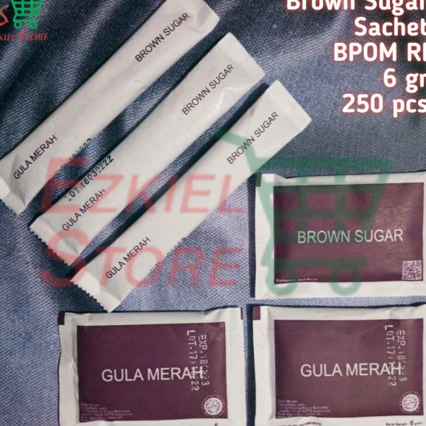 

Brown Sugar Sachet / Gula Aren Isi 250 Pcs ( Kotak / Batang )