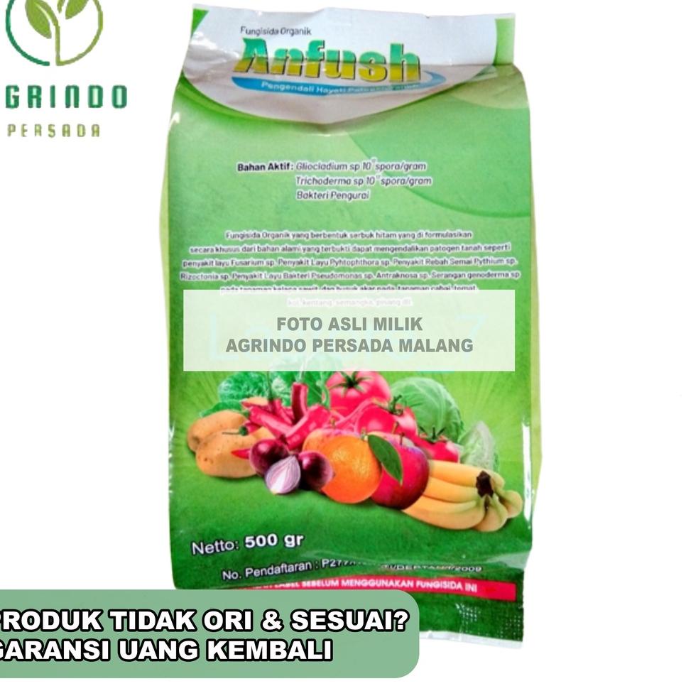 Termurah Fungisida Organik Anfush 500gram | Anfush 500 gram | Trichoderma Anfush 500 gram