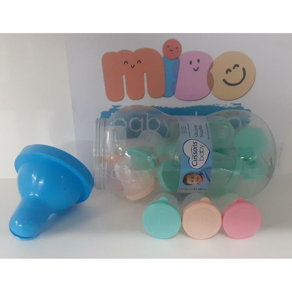 CUSSONS BABY SILICONE NIPPLE / nipple cussons baby/ dot bayi