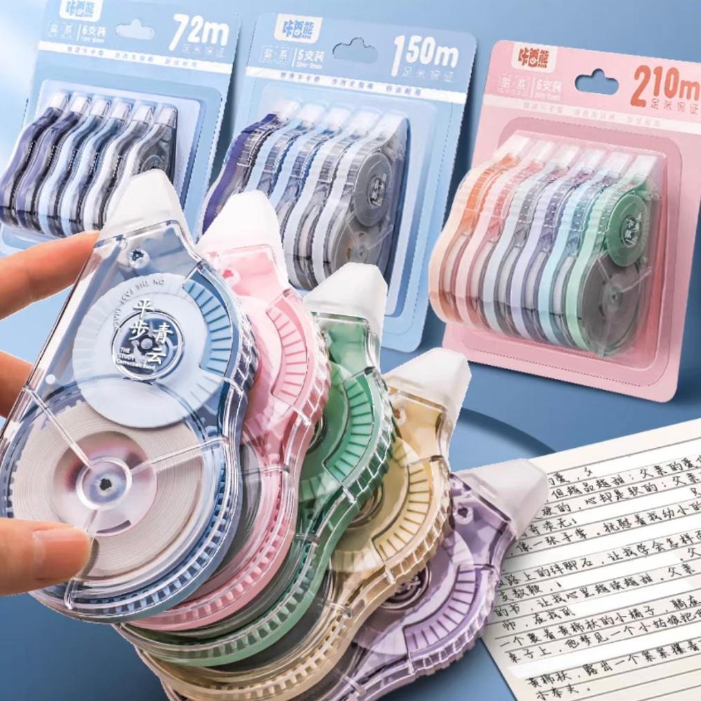 

Discount 1Pc Tip X Pita Warna Pastel Kertas Roll / 12M 30M 35M Correction Tape Tip-Ex Aesthetic Lucu