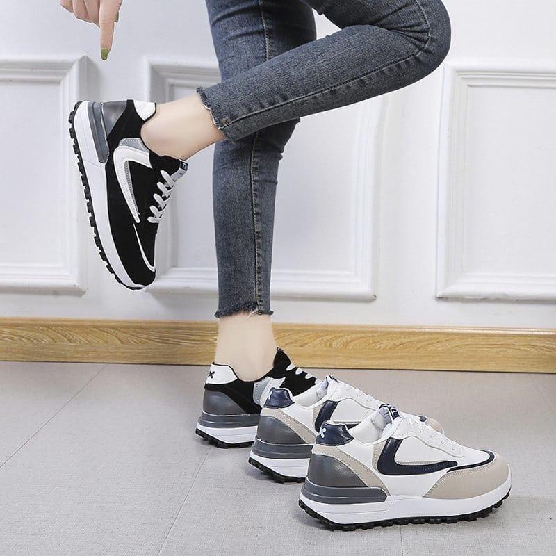 GROSIRTAS LV0220 Sepatu Sneakers Wanita Import Sport Shoes Sepatu Olahraga Wanita Fashion TMT Kasual