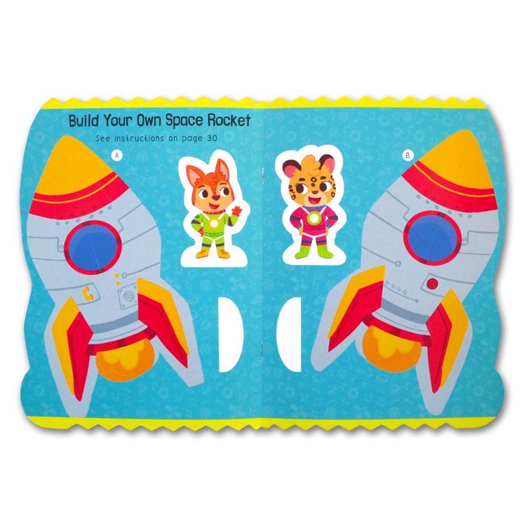 [Igloo Books] Things That Go Activity Books with puffy stickers