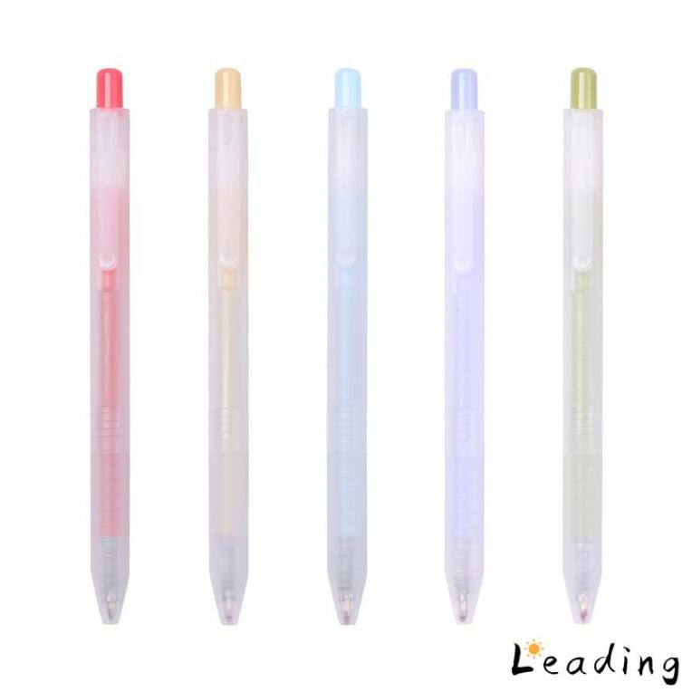 

Discount Pena Air Tipe Dorong Buram Transparan 0.5Mm Pena Karbon Peluru Pena Gel Mahasiswa Kreatif-Le