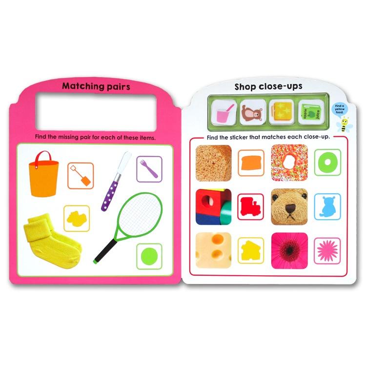 [Priddy Books] Priddy Learning My First Shop Board Book With Reusable Play Pieces